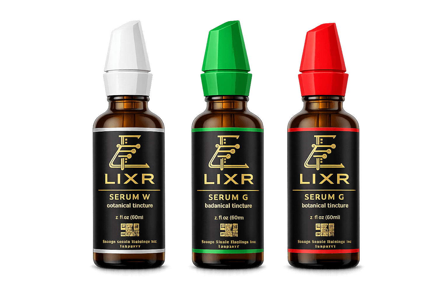 LIXR Botanical Serums